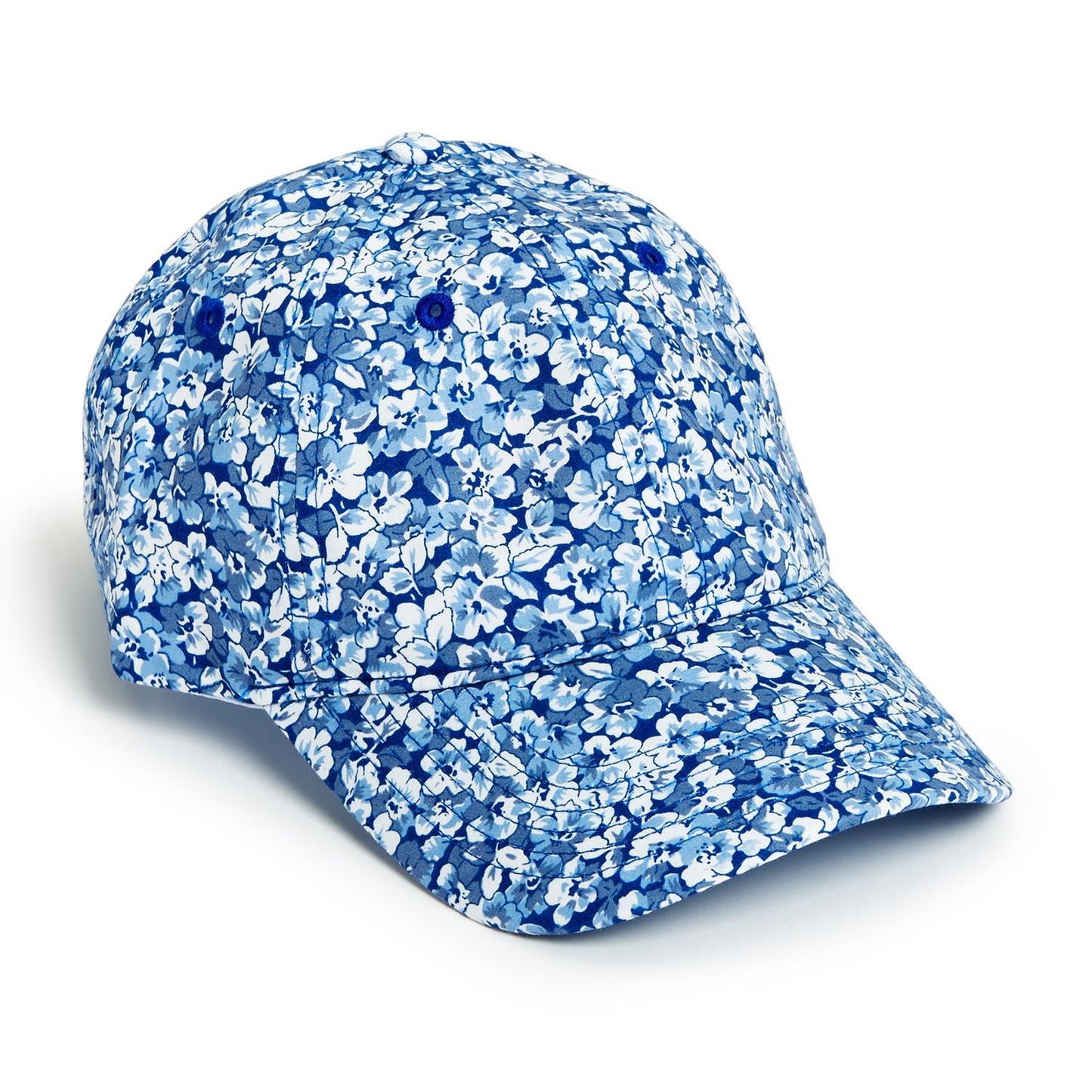 Hydrangea Floral Printed Baseball Cap