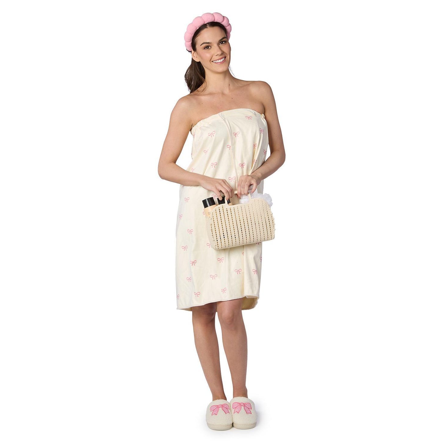 Bow Headband and Wrap Towel Set (*Multiple Colors*)