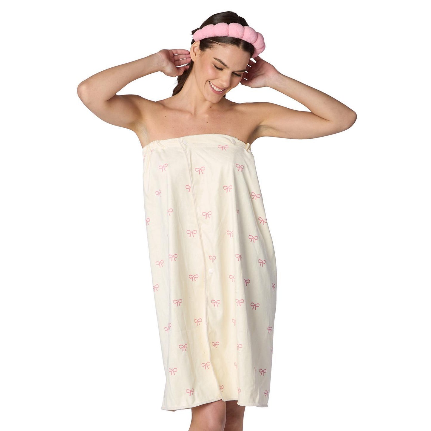 Bow Headband and Wrap Towel Set (*Multiple Colors*)