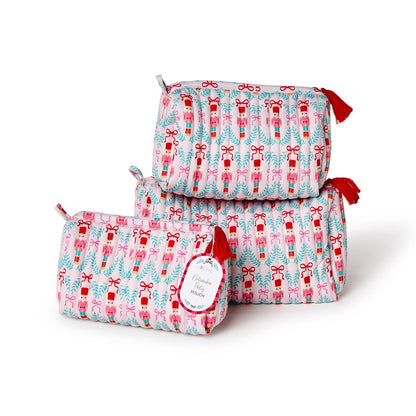 Pink Nutcracker Jersey Pouches