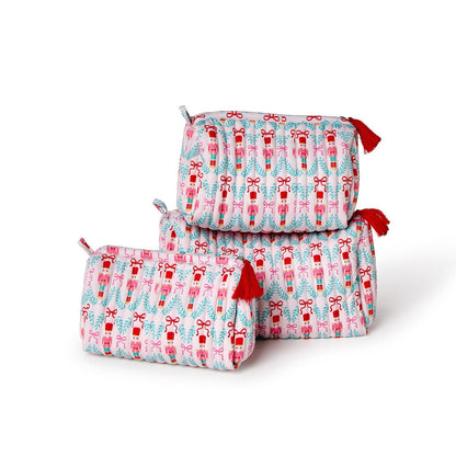 Pink Nutcracker Jersey Pouches