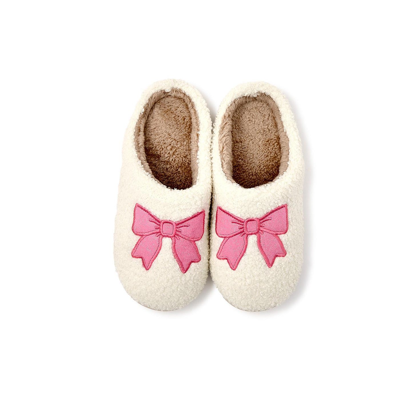 Pink Bow Slipper