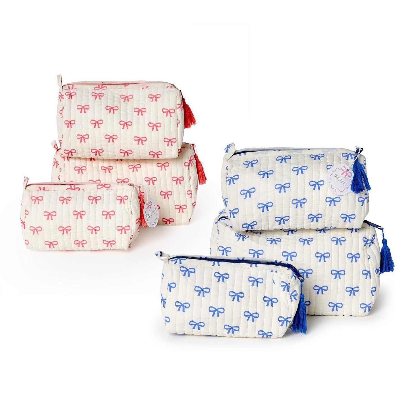 Pink Coquette Bow Pouch