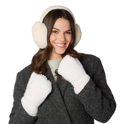 Faux Fur Mittens