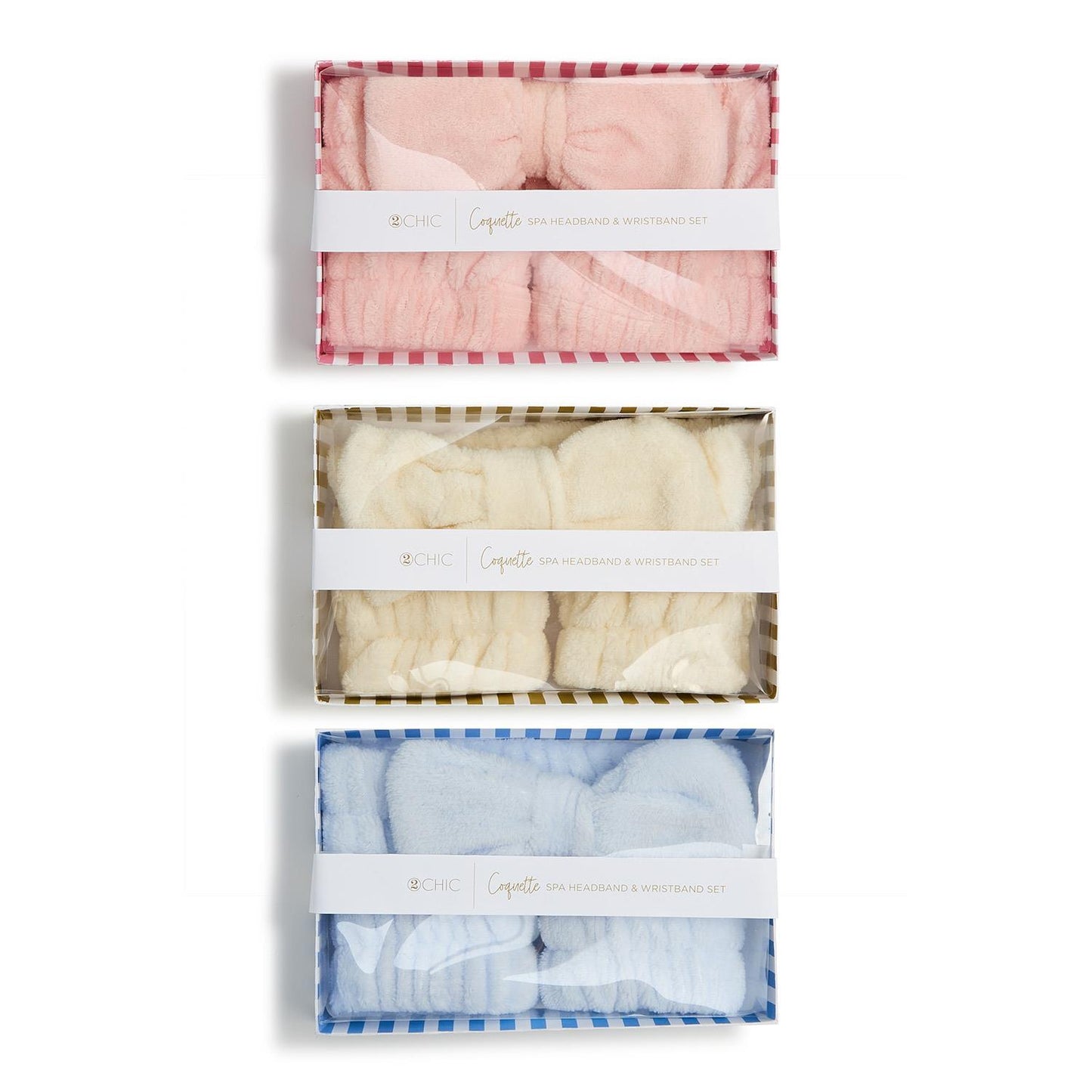 Head to Glow Spa Headband and Wristband Set