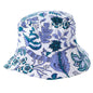 Coastal Cool Cotton Block Printed Reversible Sun Hat
