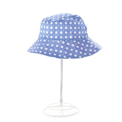 Coastal Cool Cotton Block Printed Reversible Sun Hat