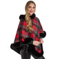 Plaid Poncho