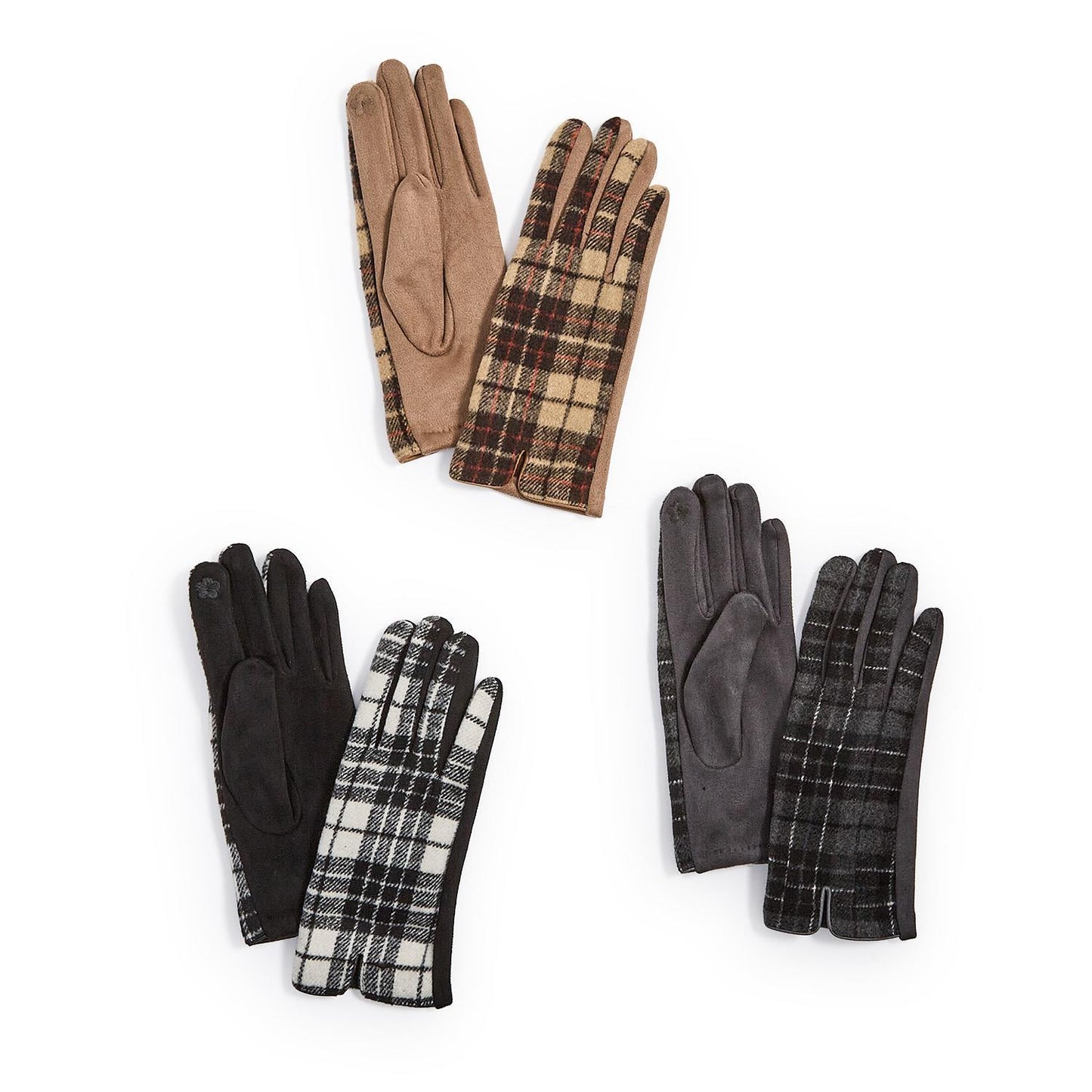 Blair Gloves with Microsuede Palm with Touchscreen Fingertips