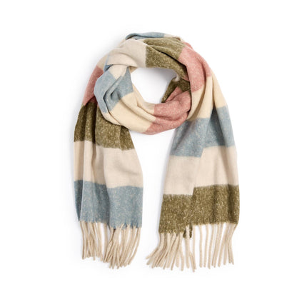 Soft Horizon Super Soft Scarf with Fringe Edges