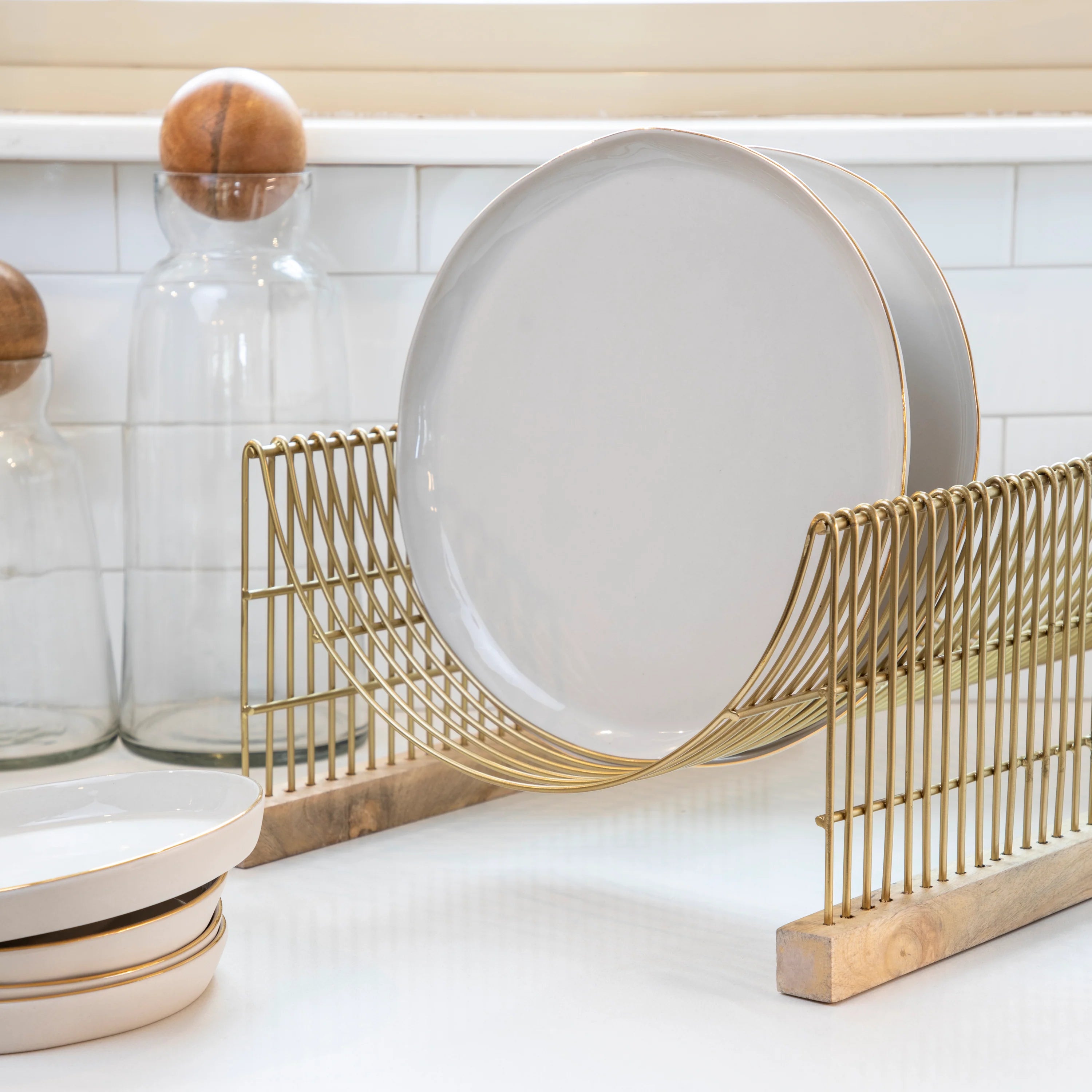 Leo Dish Drying Rack - Thumbnail 2