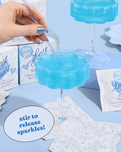 Last Toast Glitter Bomb