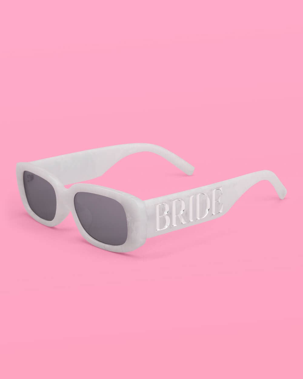 Marble + Silver Bride Sunglasses
