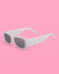 Marble + Silver Bride Sunglasses