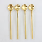 Luxe Gold Thin Spoons, Set of 4