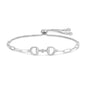 Silver Horsebit Pulley Bracelet