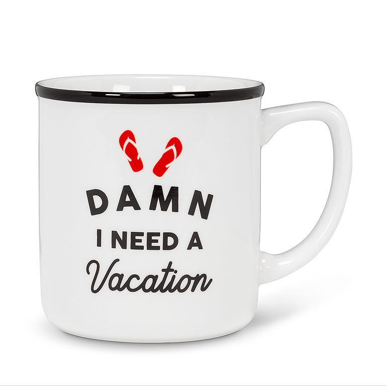 Need a Vacation Text Mug