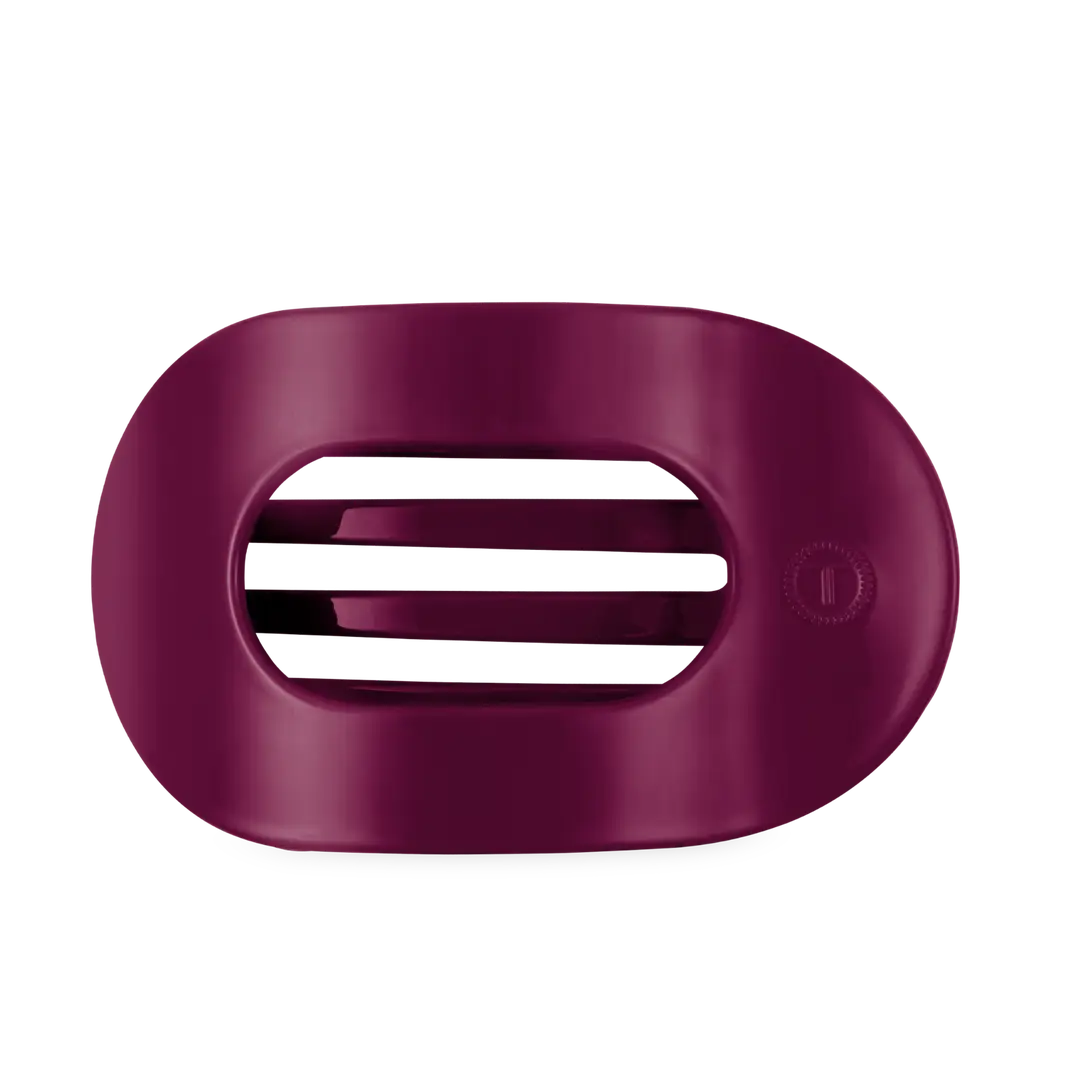 Small Flat Round Hair Clip