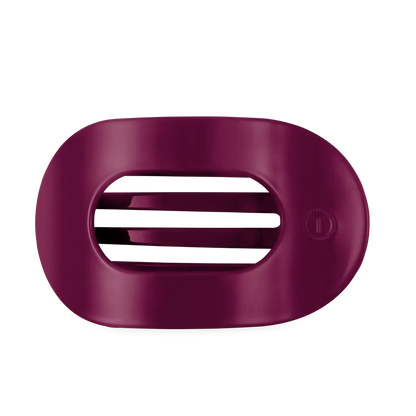 Small Flat Round Hair Clip