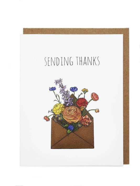 Sending Thanks Card
