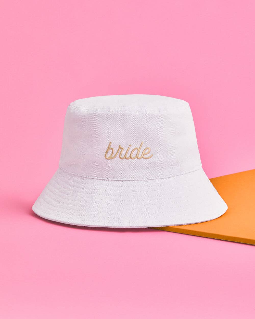 Bride Beige Bucket Hat