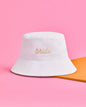 Bride Beige Bucket Hat
