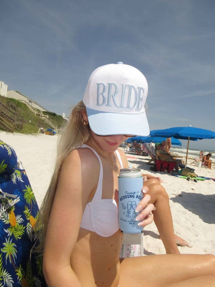Blue Bride Trucker Hat