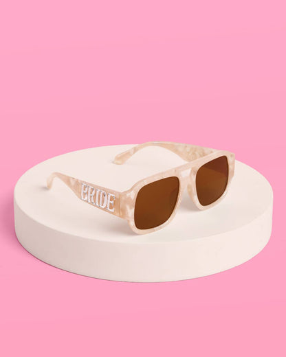 Bride Pearlized Aviator Sunglasses