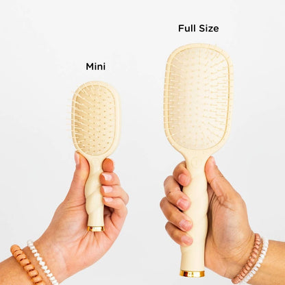 Mini Medium Detangler Brush - Tan
