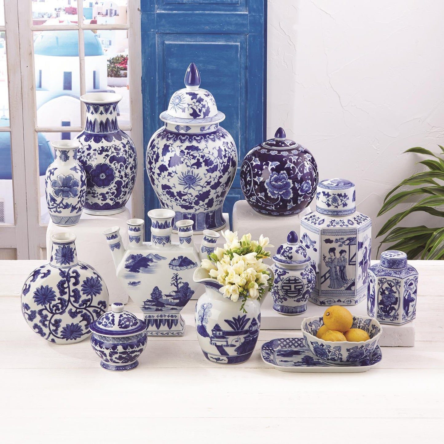 Blue and White Canton Collection