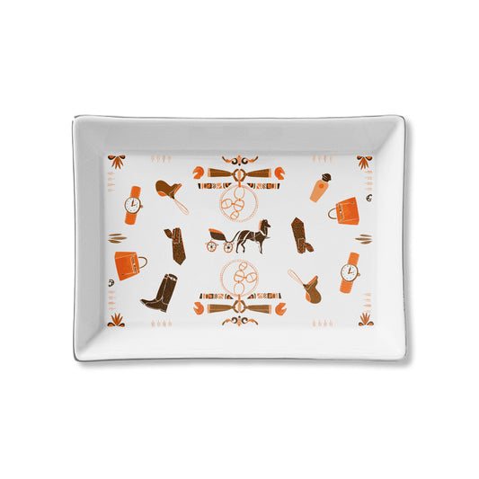 Ceramic Tray - Equestrian