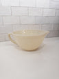 Vintage Fire King Ivory Glass Batter Bowl w/ Spout