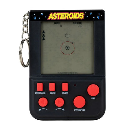 Asteroids Keyring Arcade