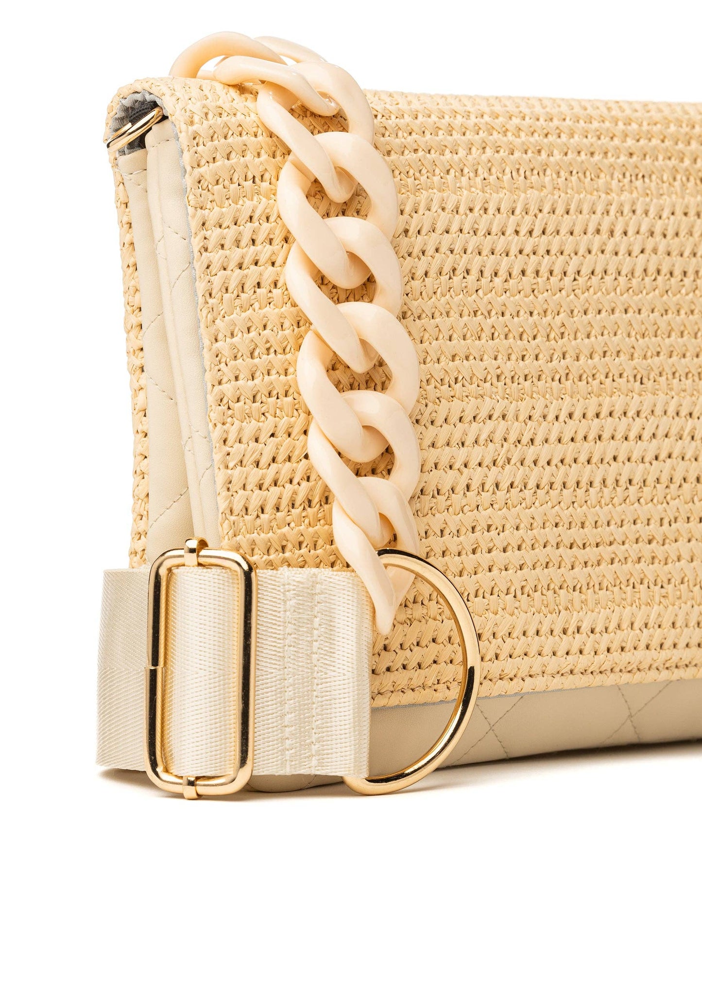 Lexi Drift Raffia Crossbody