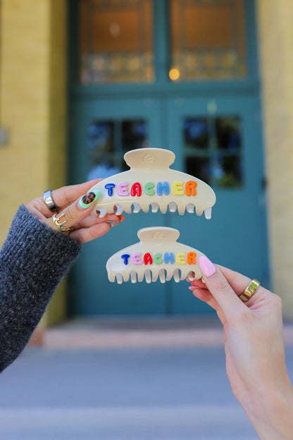 Teacher Claw Hair Clip