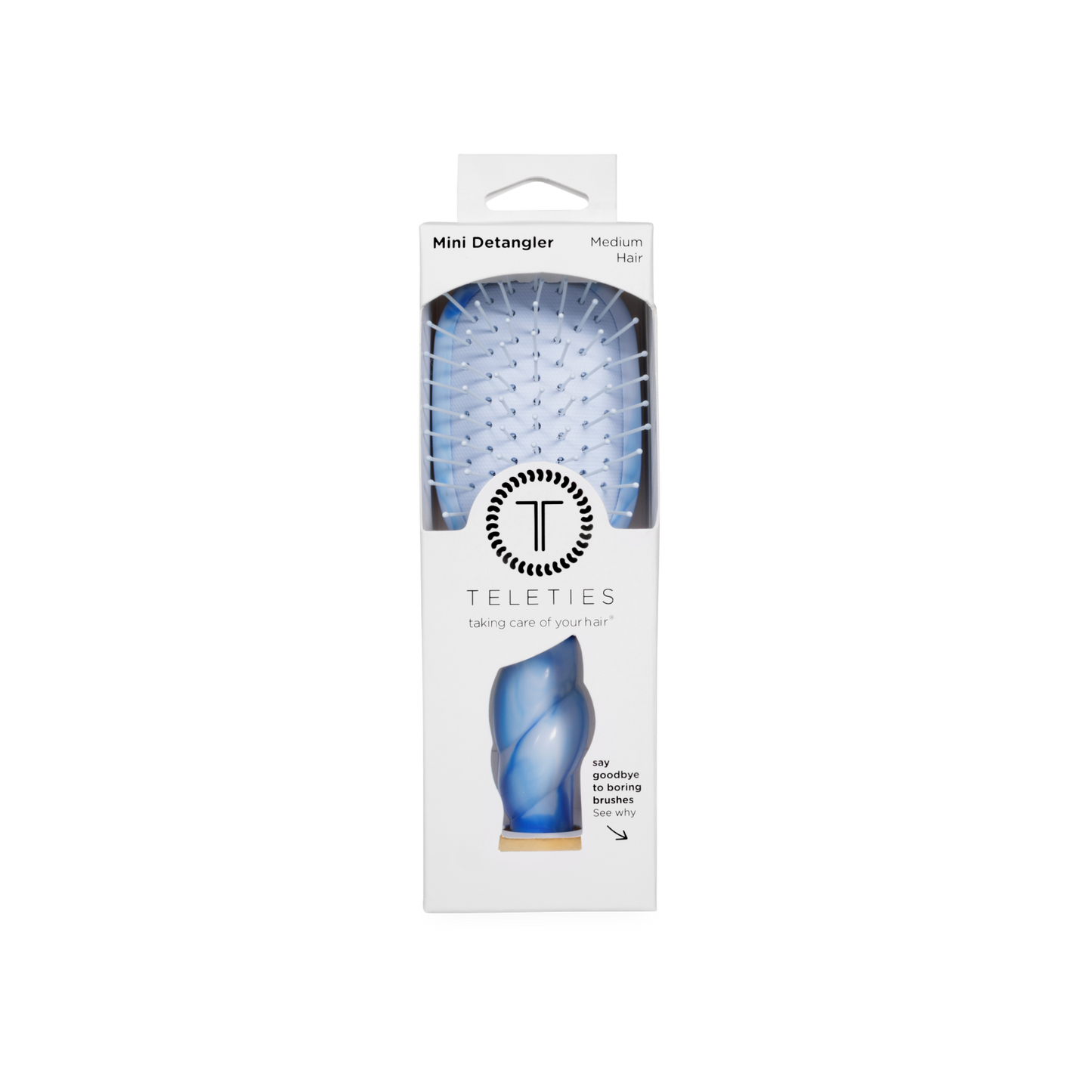 Mini Medium Detangler Brush - Tide & True
