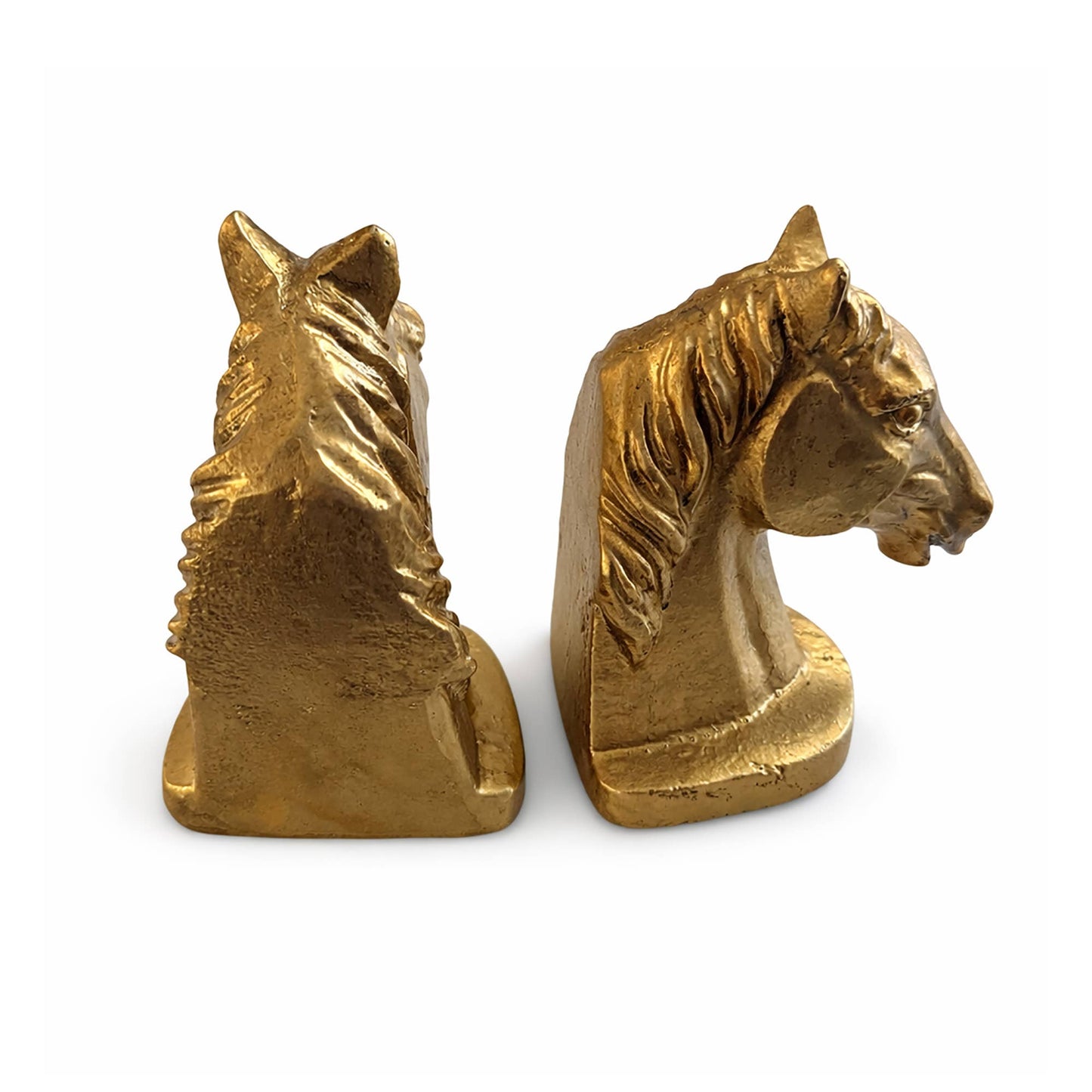 S/2, Iron Horse Head Decorative Bookend Set