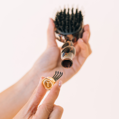 Mini Boar Brush - Tortoise