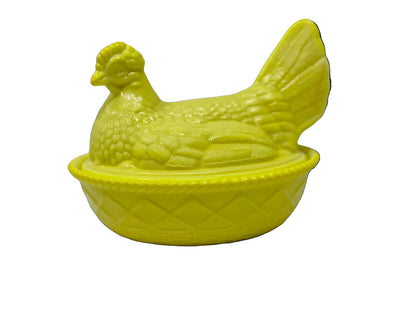 7″ Hen on Basket (*Multiple Colors*)