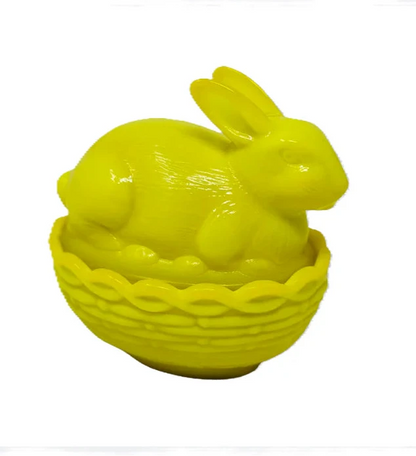 Mosser Bunny on Basket