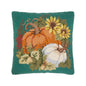 Orange & White Pumpkin Hook Pillow