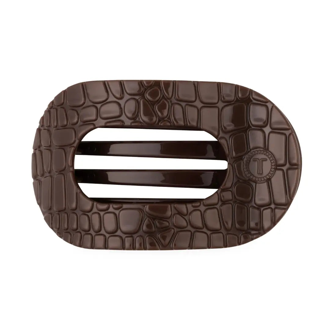 Small Flat Round Hair Clip