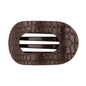 Small Flat Round Hair Clip