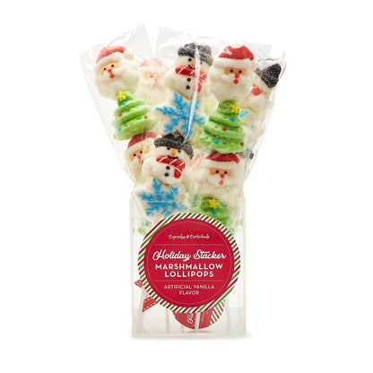 Holiday Delight Vanilla Marshmallow Lollipop