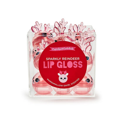 Reindeer Vanilla Marshmallow Scented Lip Balm