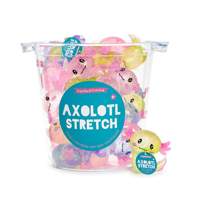 Squishy Glitter Axolotl Toy