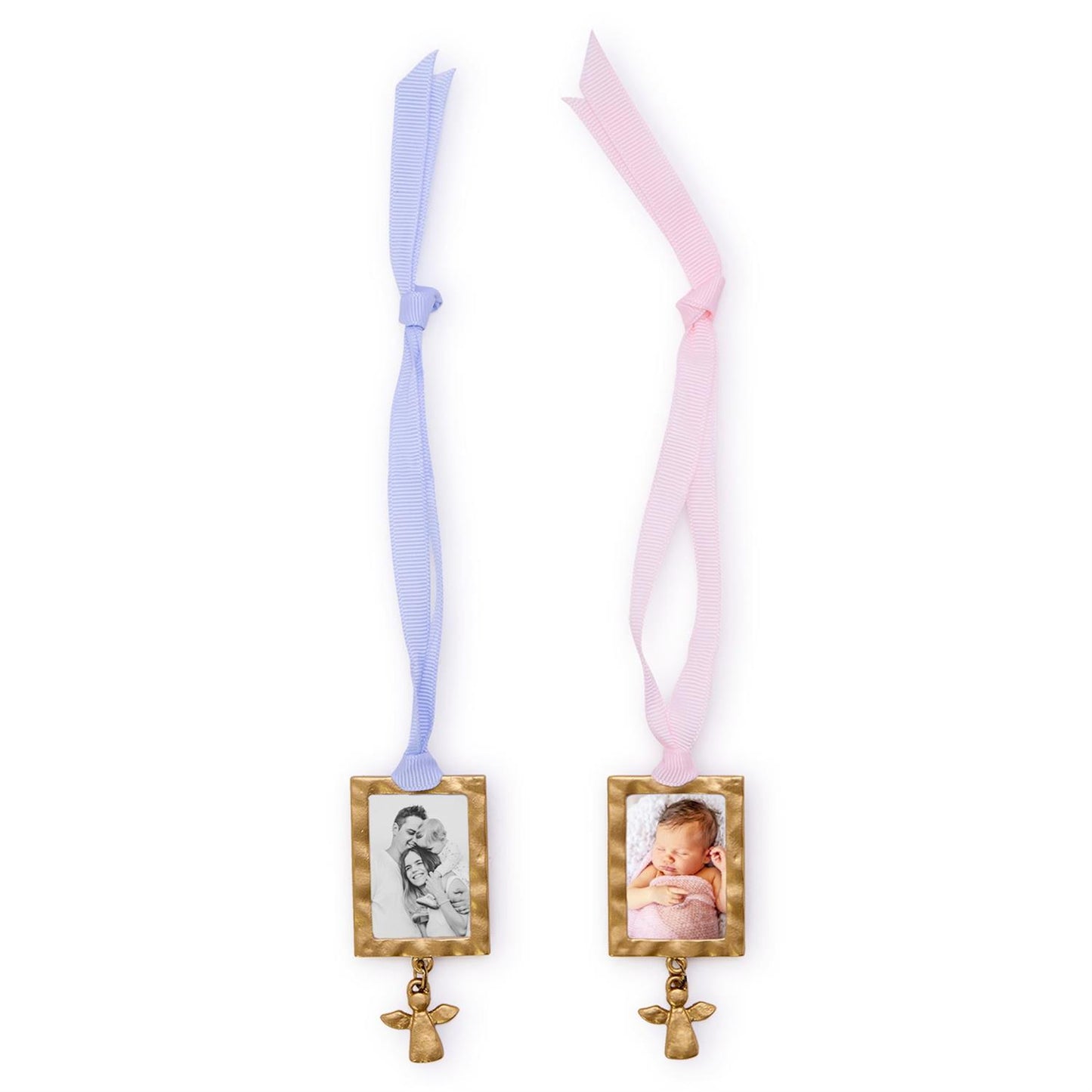 Thank Heaven Keepsake Ornament Photo Frame with Angel Charm