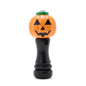 Jack-o-Lantern Illuminating Bubble Wand Blower with Refillable Bottle and Solution