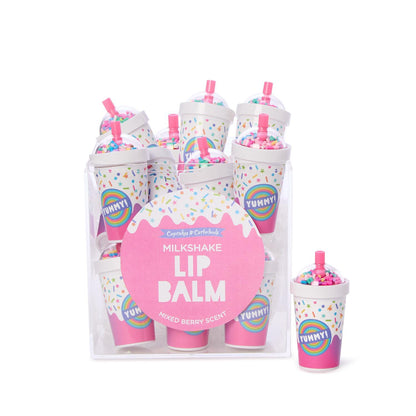 Milkshake Lip Balm with Mixed Berry Scent