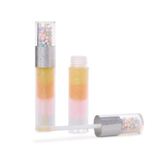 Rainbow Sparkles Tutti Frutti Scent Multicolor Shimmering Lip Gloss